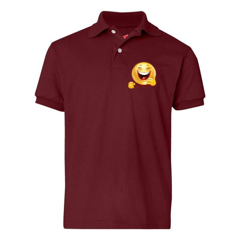 Happy Emoji Polo T-Shirt