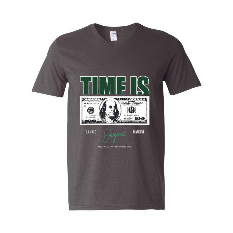 Time Is Money V-Neck T-Shirt