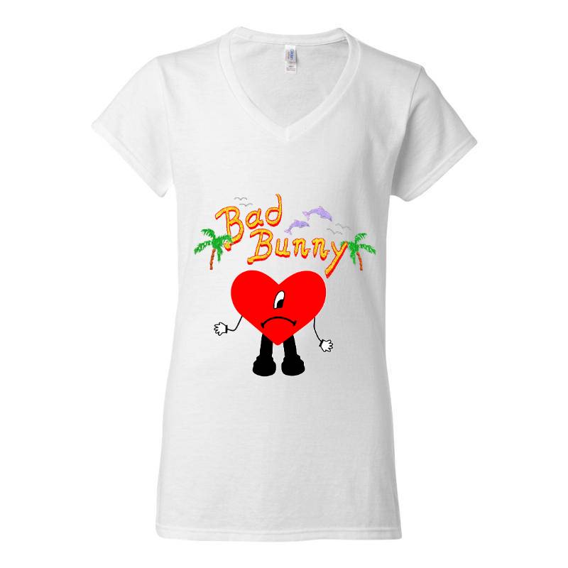 Bud Bunny V-Neck T-Shirt