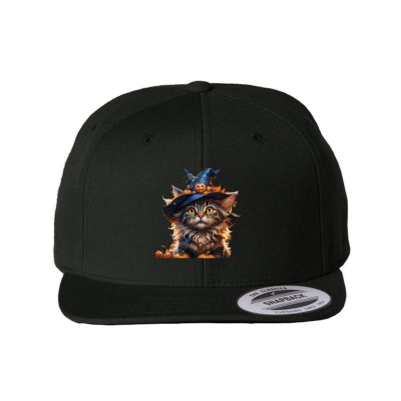 Cat Halloween Snapback Cap