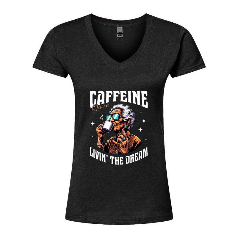 Caffeine V-Neck T-Shirt