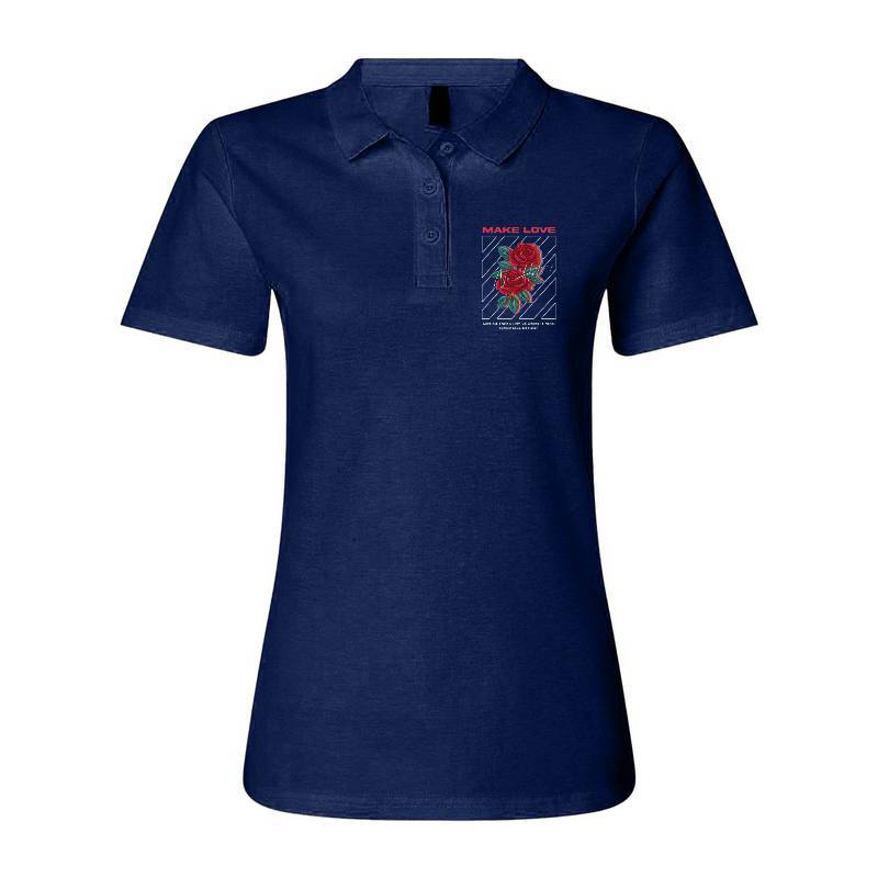 Make Love Polo T-Shirt