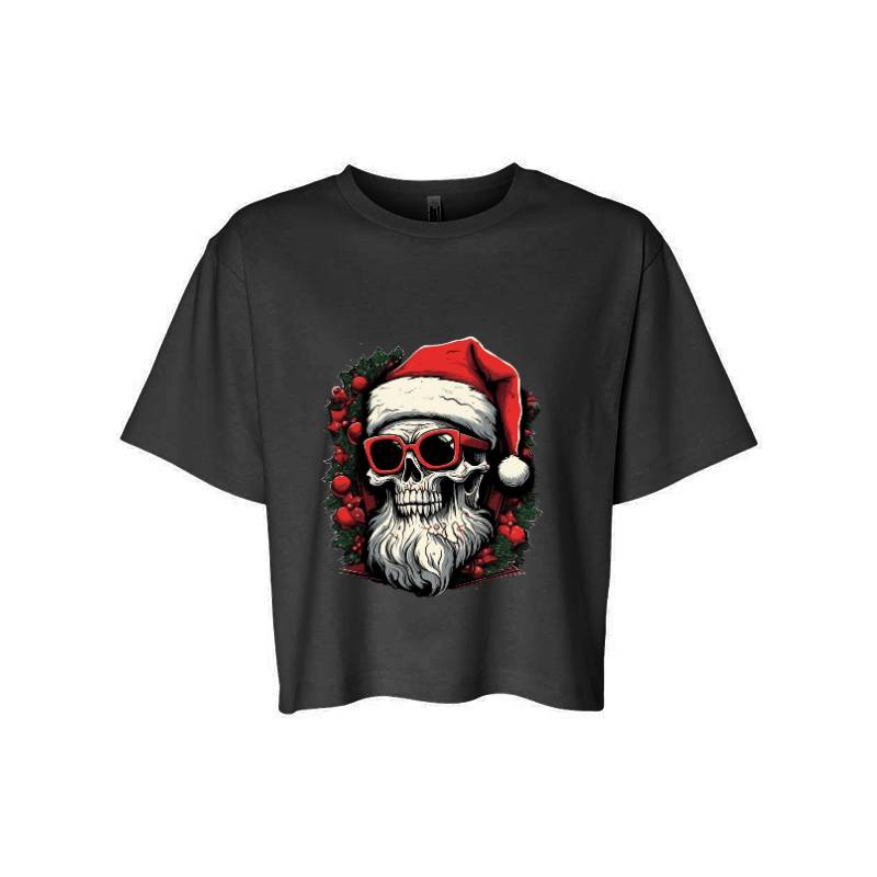 Skull Snat Claus T-Shirt