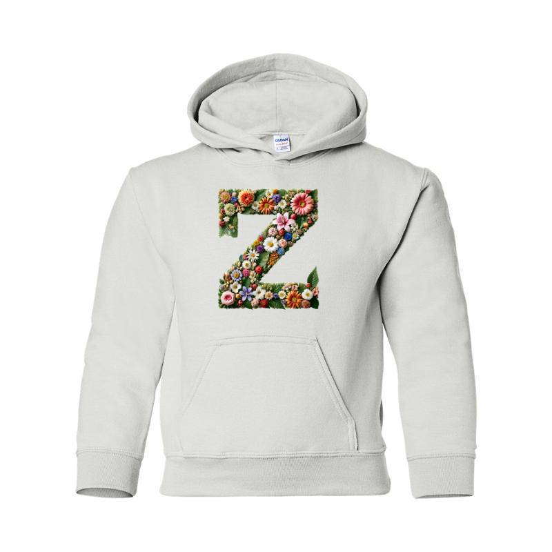 Letter Z Hooded Sweatshirt