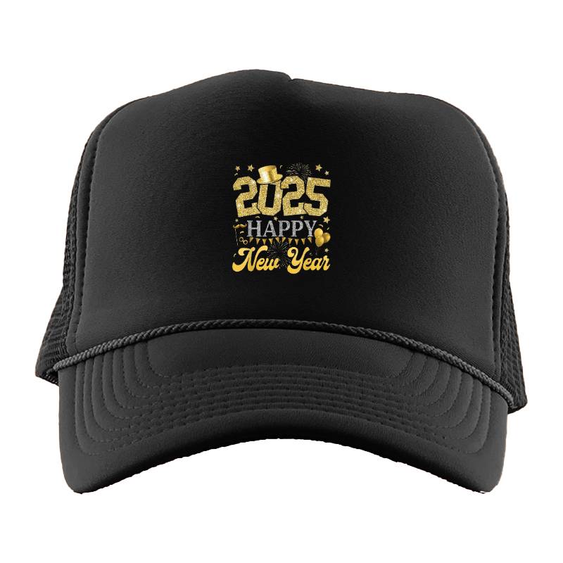 2025 Happy New Year Trucker Hat