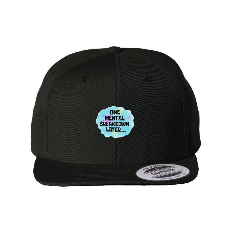 Mental Breakdown Snapback Cap