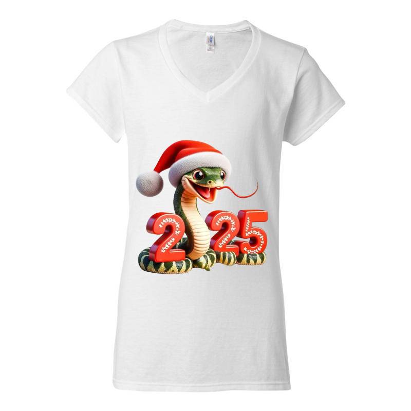 2025 Christmas V-Neck T-Shirt