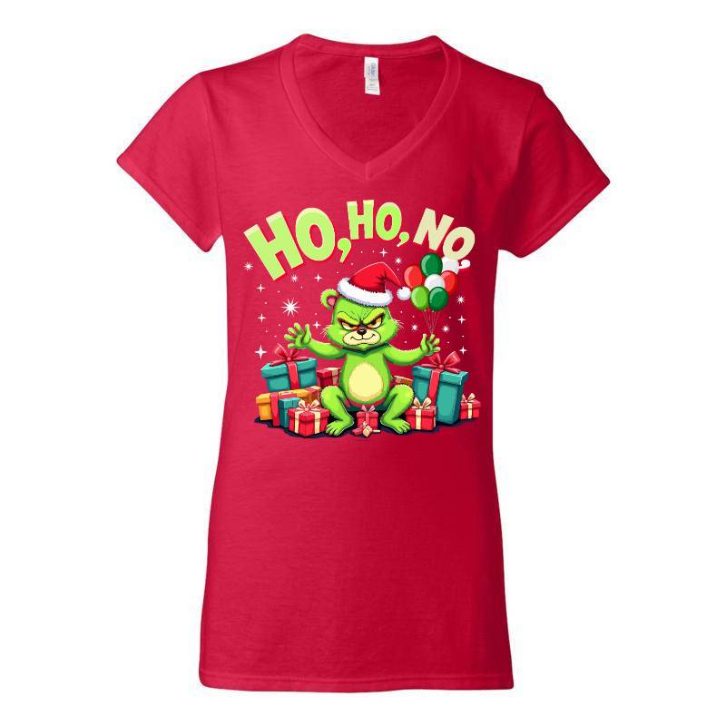 Ho Ho No V-Neck T-Shirt