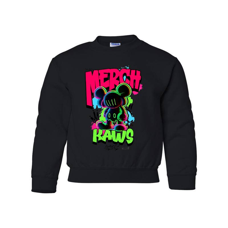 Gangster Merch Kaws Youth Crewneck Sweatshirt 