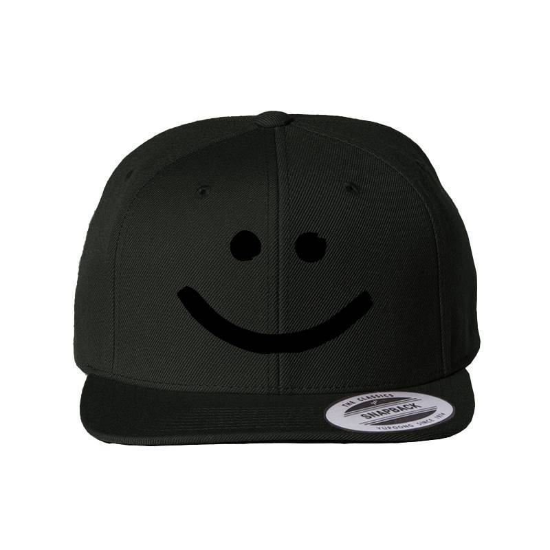 Smile Snapback Cap