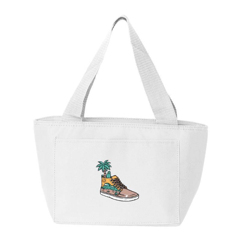 Palm and surf Cooler Bag