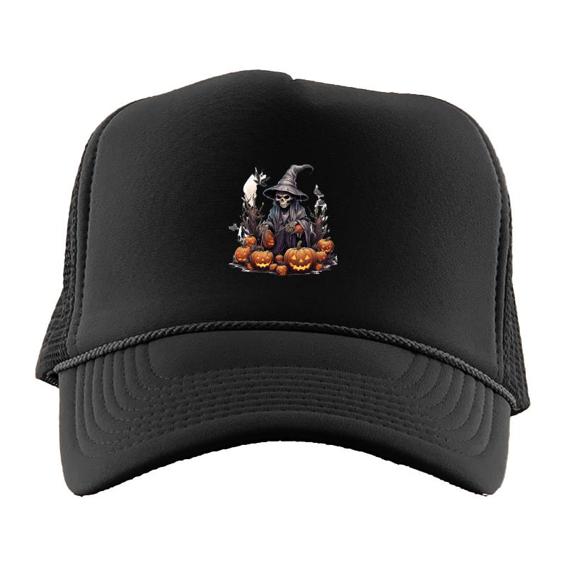 Halloween Party Scary Pumpkin Trucker Hat