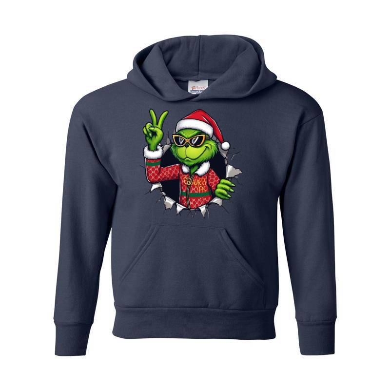 Grinch Peace Hoodie