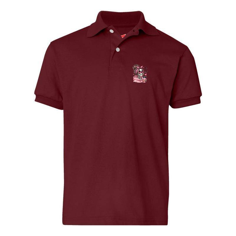 I am good Skull Polo T-Shirt