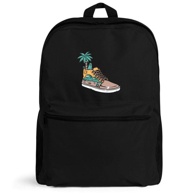 Palm and surf Backpack