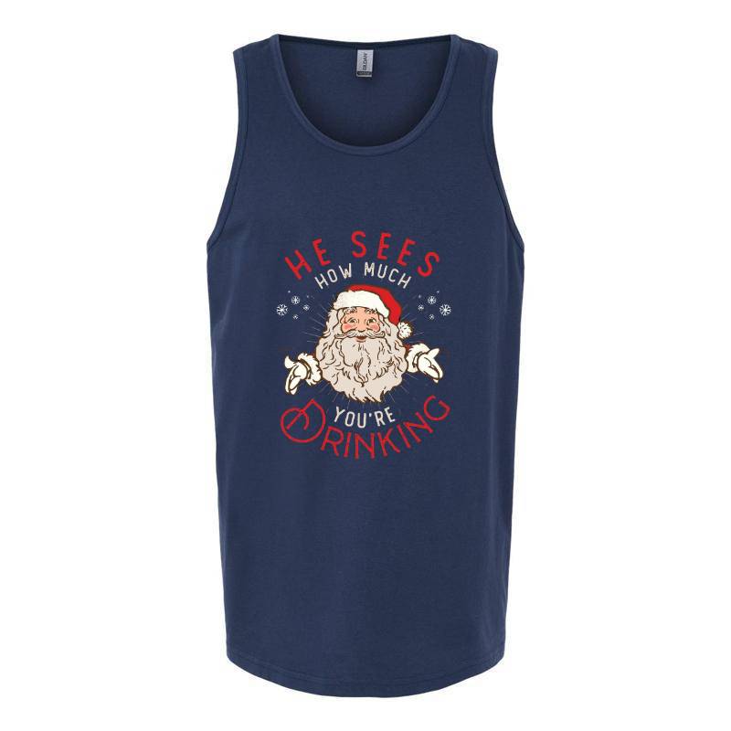 Santa Tank Top T-Shirt