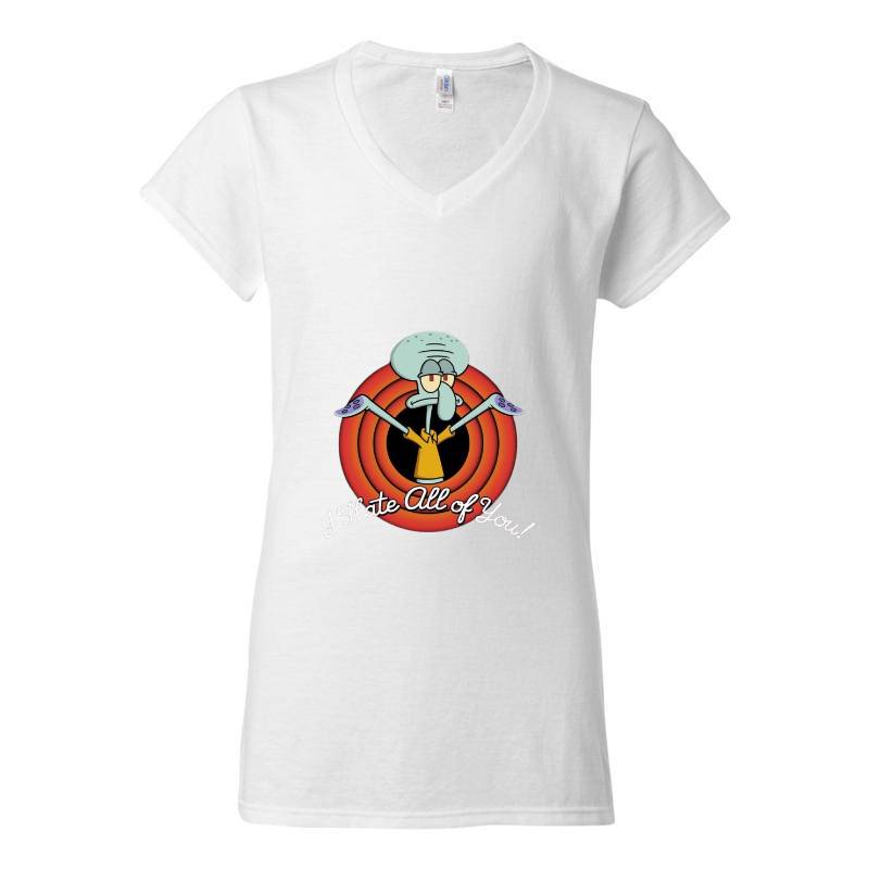 Squitward V-Neck T-Shirt