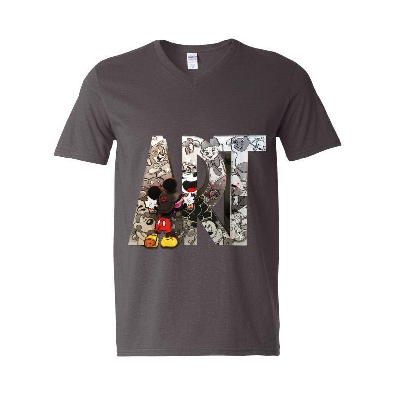 Art V-Neck T-Shirt