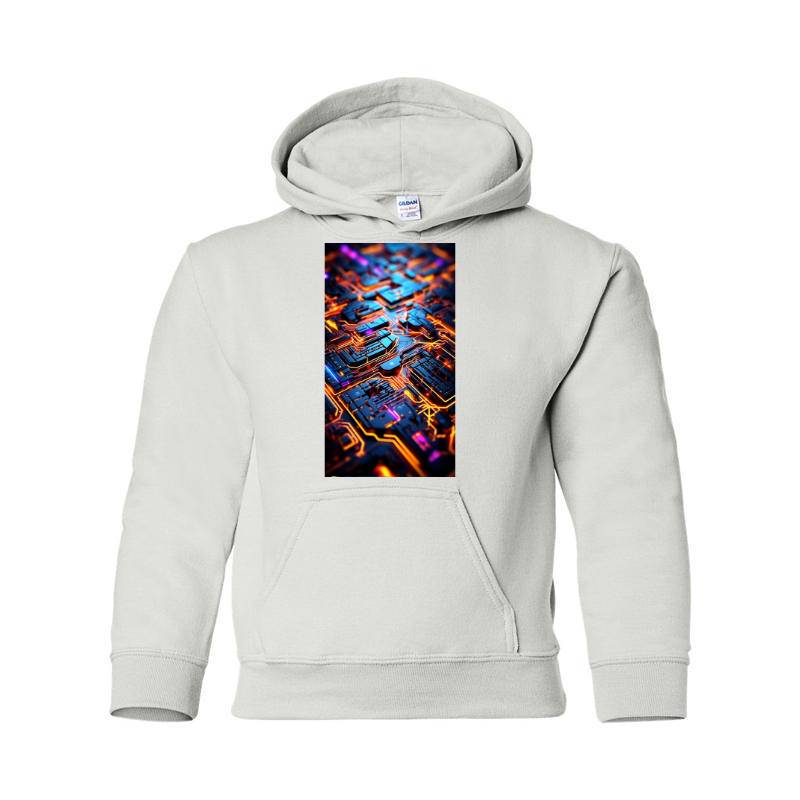 Electronic Design Hooded Sweatshirt