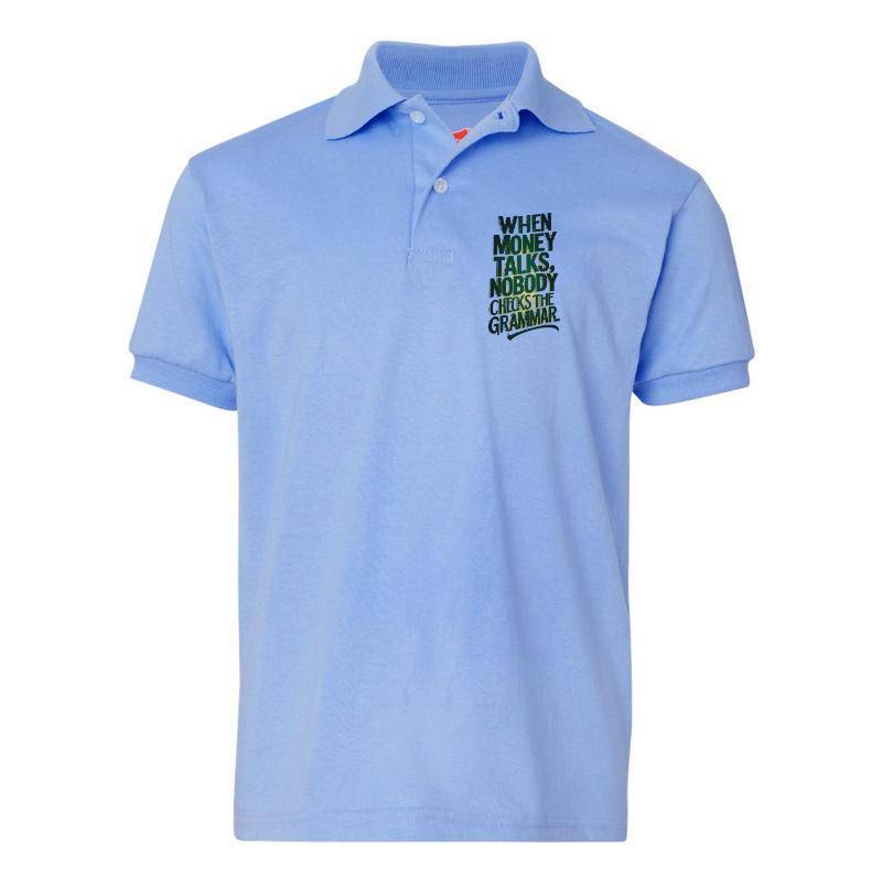 Money Talks Polo T-Shirt