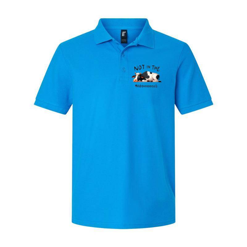 Moody Cow Polo T-Shirt
