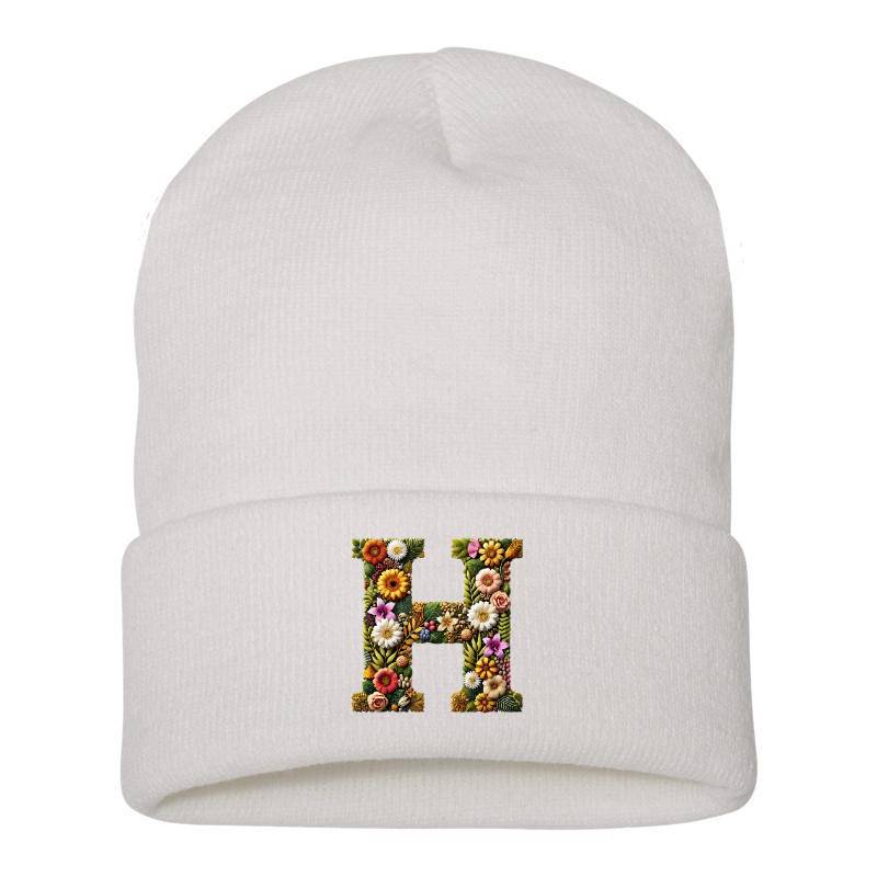 Letter H Beanie
