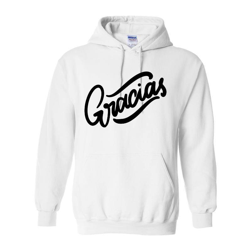 Gracias Black Hoodie
