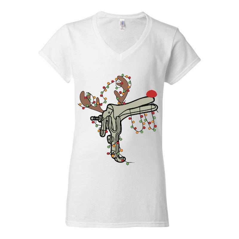 Deer2. V-Neck T-Shirt