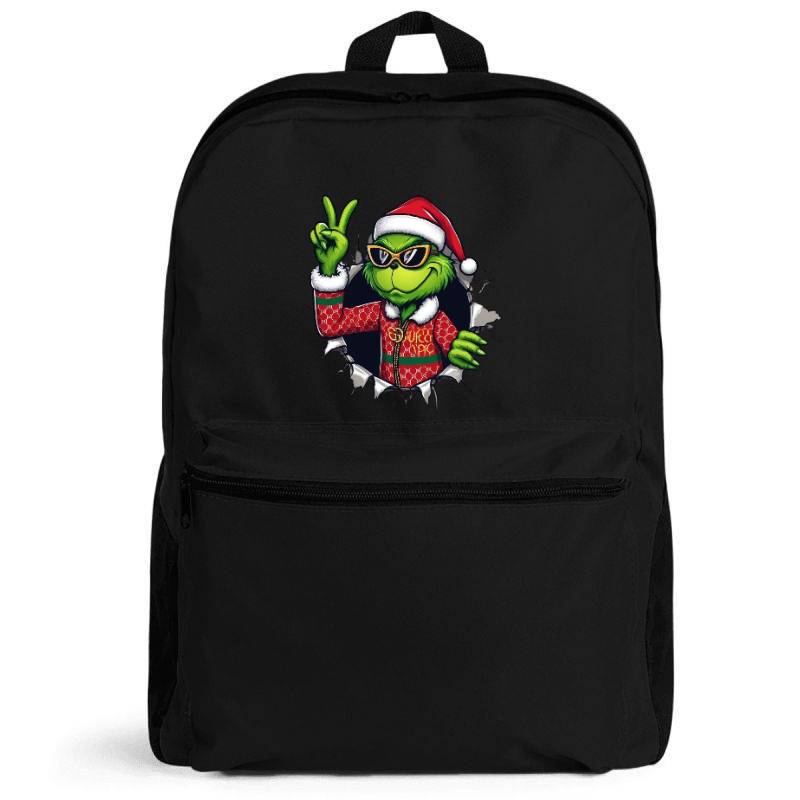 Grinch Peace Backpack