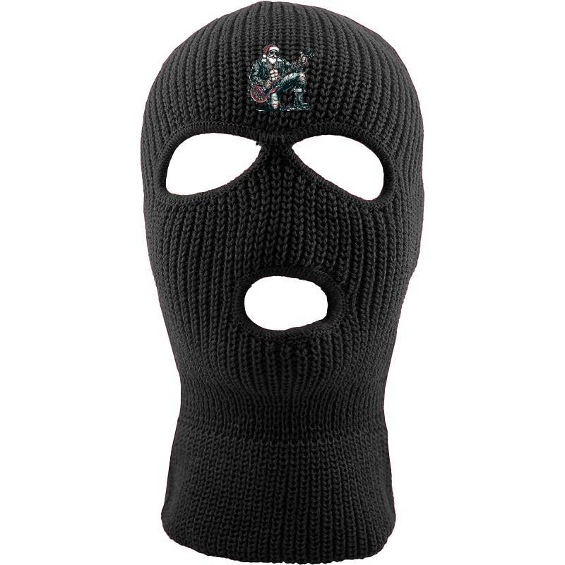 Guitar Santa Claus Three hole mask