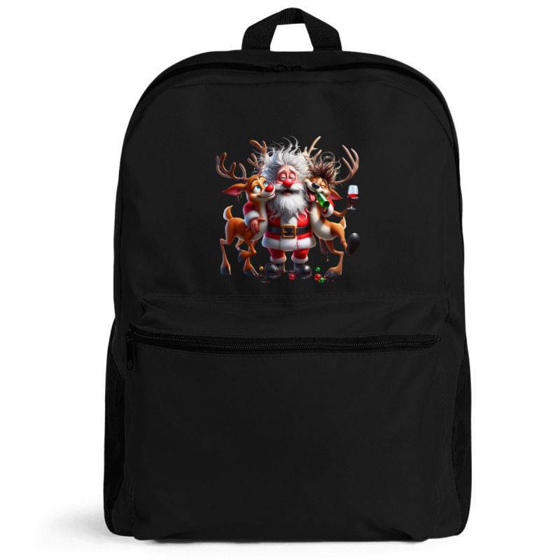 Drunk Santa Backpack