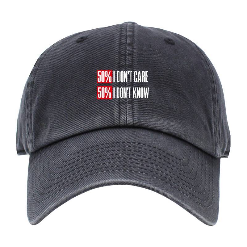 Dont Care Dont Know Baseball Cap