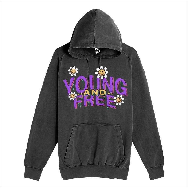 Young And Free Hoodie
