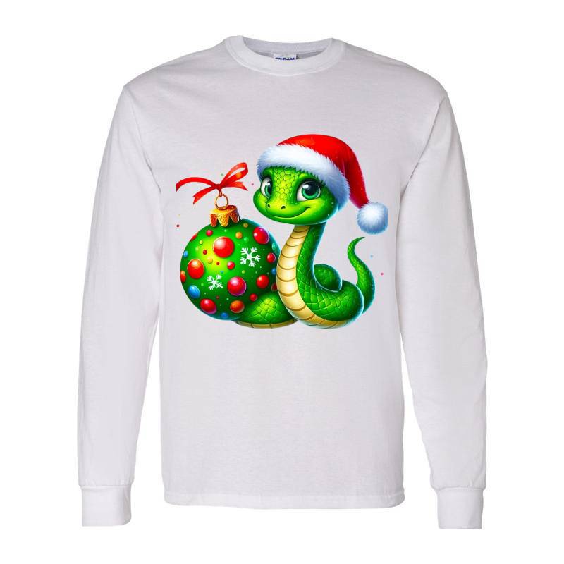 Christmas Snake Long Sleeve Shirt