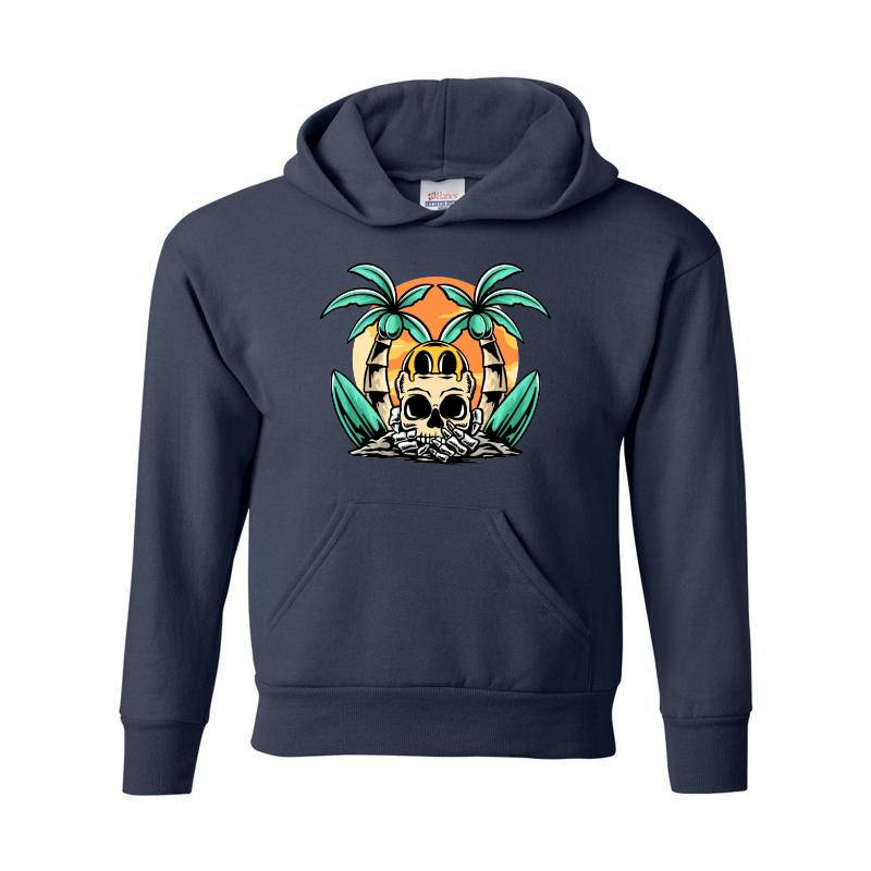 Palm and Skull Hoodie