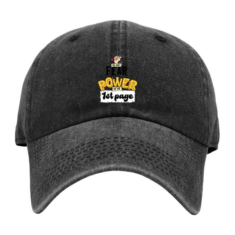 Fear Power Baseball Cap