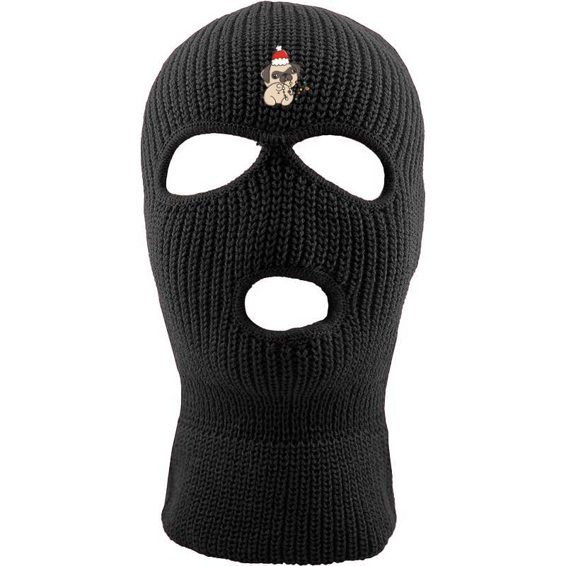 Cristmas dog Three hole mask