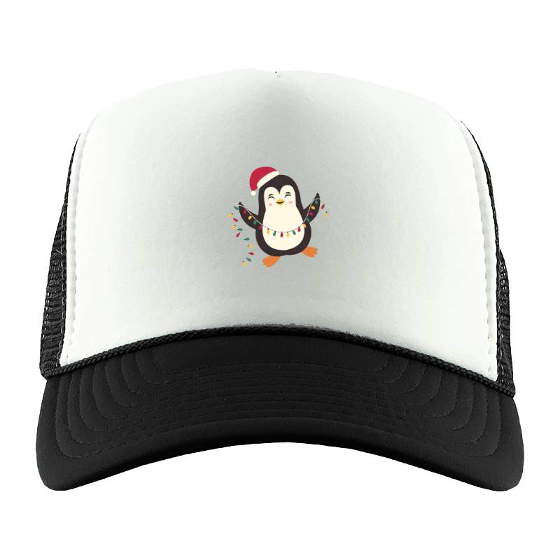 Cristmas penguin Trucker Hat