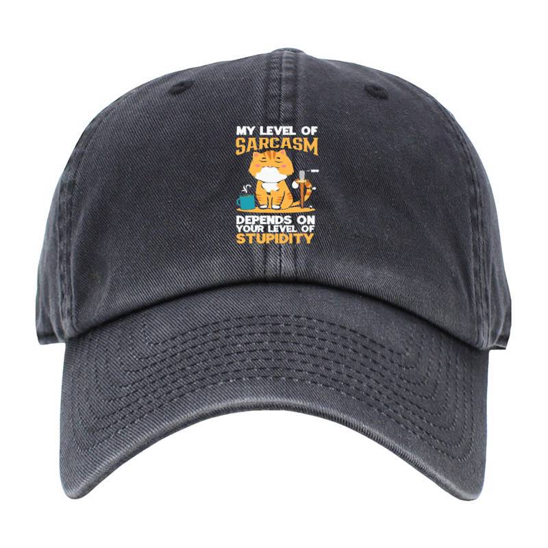 Sarcasm Baseball Cap