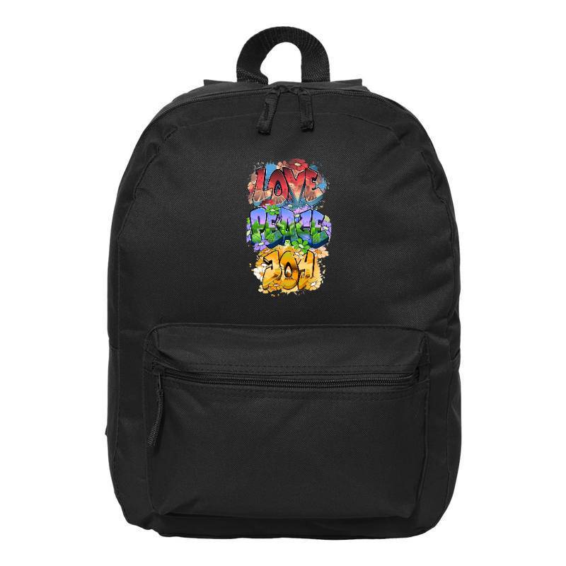 Love Peace Joy Backpack