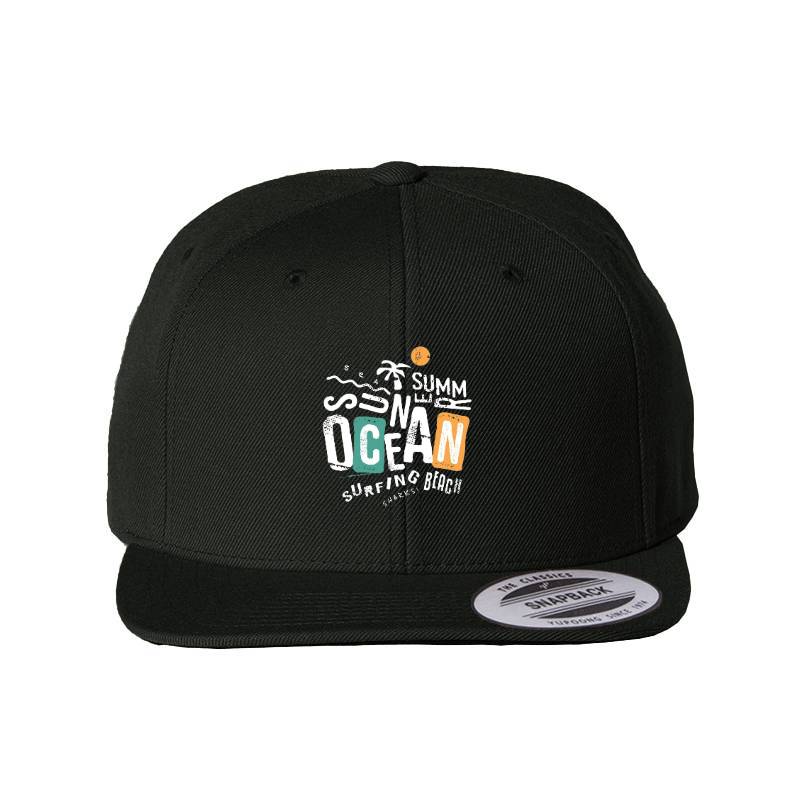 Ocean Snapback Cap