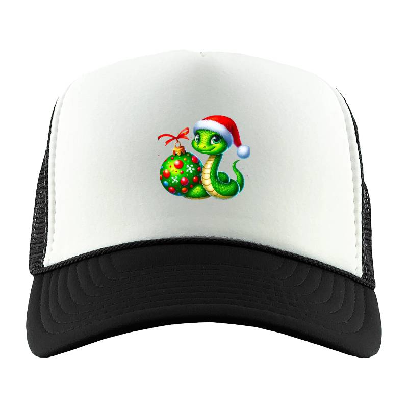 Christmas Snake Trucker Hat