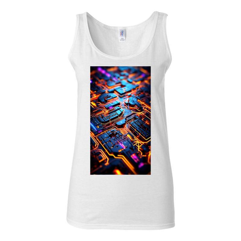 Electronic Design Tank Top T-Shirt
