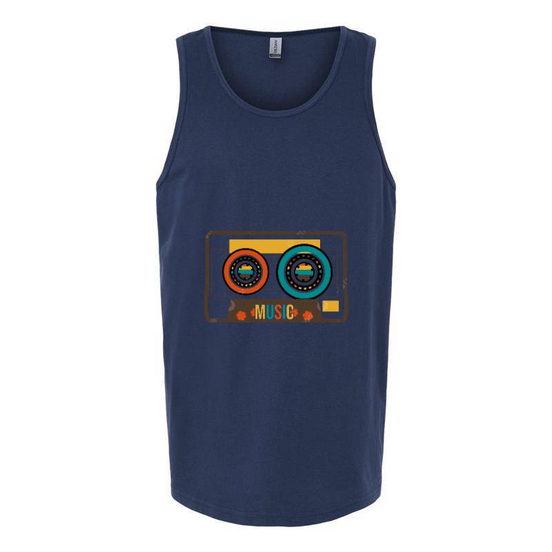 Cassette Tape Tank Top T-Shirt