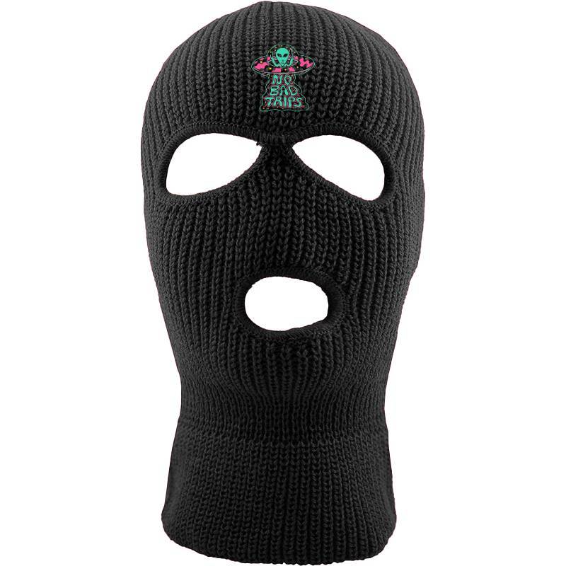 NO BAD TRIPS Three hole mask