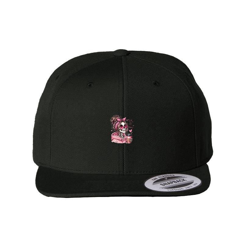 I am good Skull Snapback Cap