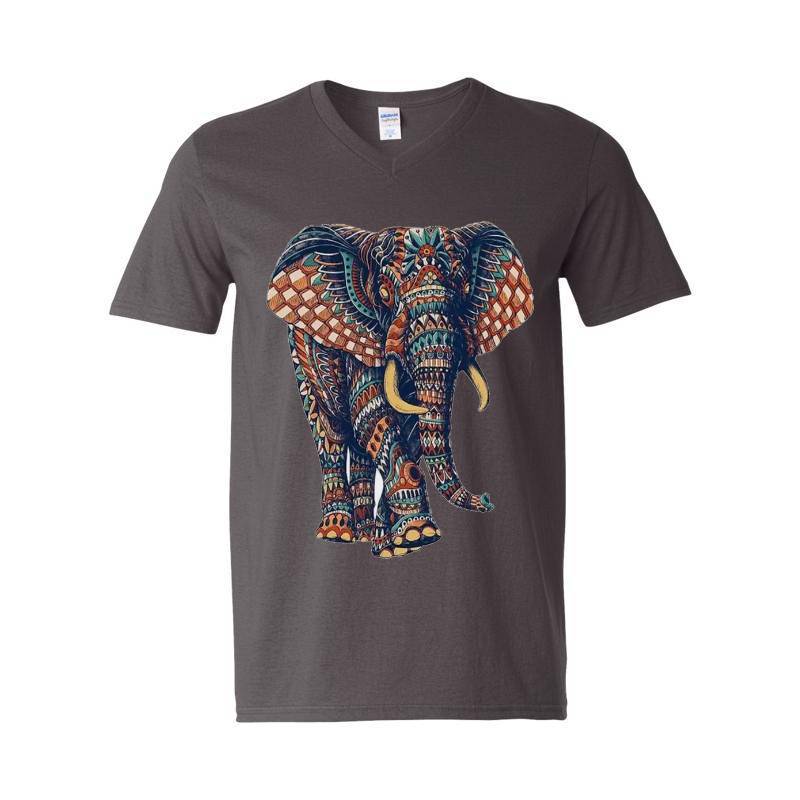 Elephant V-Neck T-Shirt