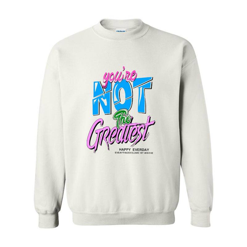 You Are Not Crewneck Sweatshirt 
