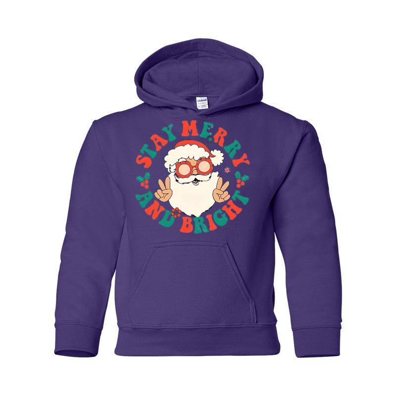 Cristmas Santa Hooded Sweatshirt