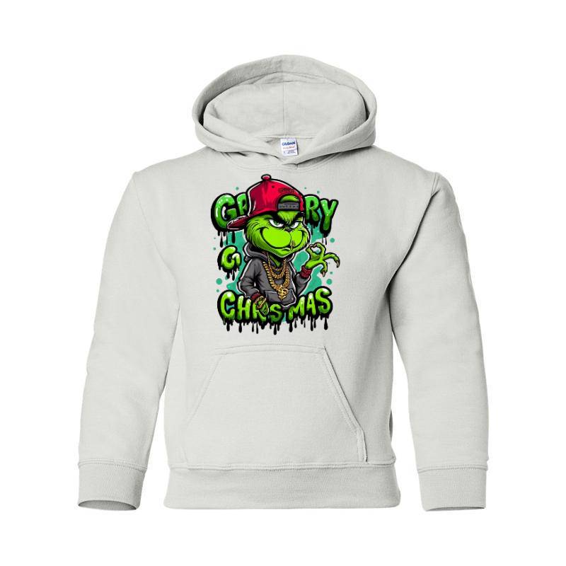 Grinch Christmas Hooded Sweatshirt